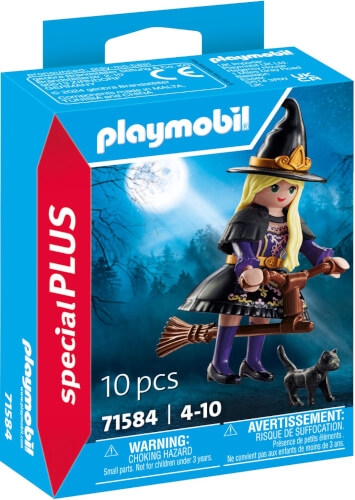 PLAYMOBIL 71584 Hexe mit Katze