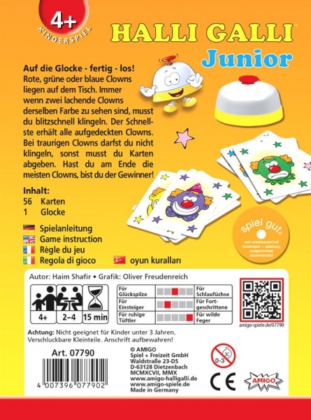 Amigo Spiel & Freizeit GmbH 7790 Halli Galli Junior | Spielwaren Möhnle