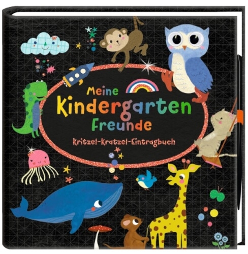 Coppenrath 71552 Meine Kindergartenfreunde - Kritzel-Kratzel-Eintragbuch