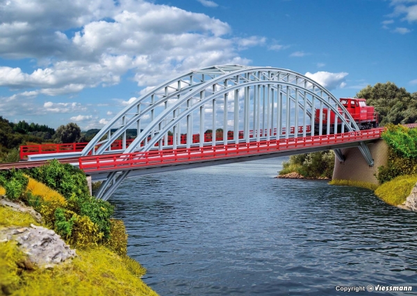 Kibri 7669 N/Z Weser-Brücke, ein-/zweigleisig