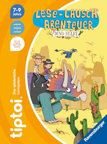 Ravensburger 49276 tiptoi® Lese-Lausch-Abenteuer Dino-Stadt