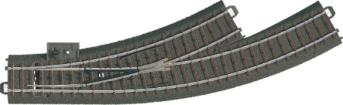 Märklin 24671 H0-Bogenweiche links r360 mm