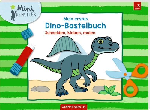 Coppenrath 63317 Mein erstes Dino-Bastelbuch (Mini-Künstler)