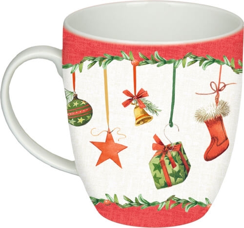 Coppenrath 18123 Porzellan-Tasse - Zauberhafte Weihnachten (Bastin)