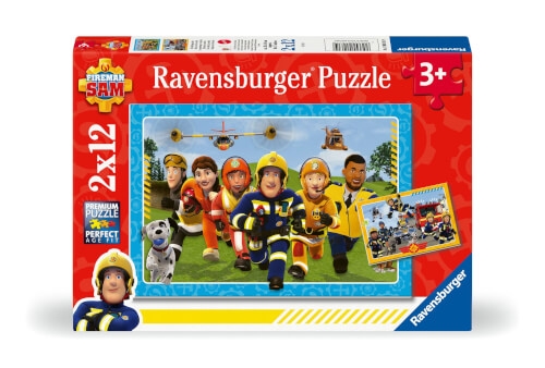 Ravensburger 12001031 Puzzle Die Rettung naht 2 X 12 Teile