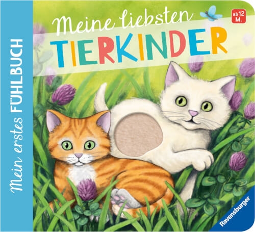 Ravensburger 41852 Mein erstes Fühlbuch: Meine liebsten Tierkinder Pappbilderbuch über 10 Euro