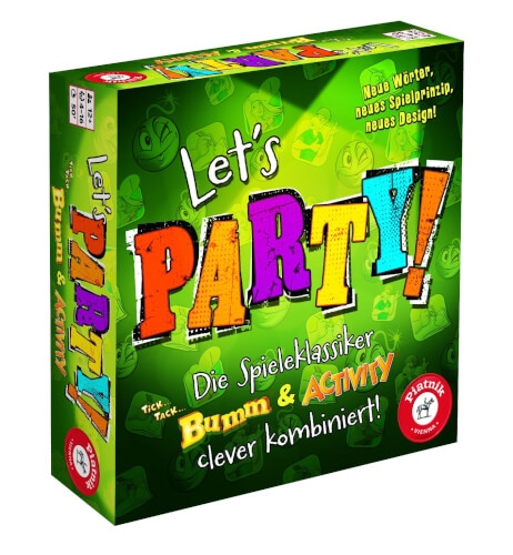 Piatnik 61019383 Piatnik 6382 Let's Party Activity Tick Tack Bumm