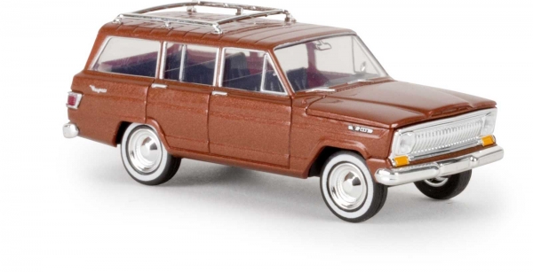 Brekina 19854 Jeep Wagoneer, kupfer-metallic, Top-Dekorationsmodell (TD)