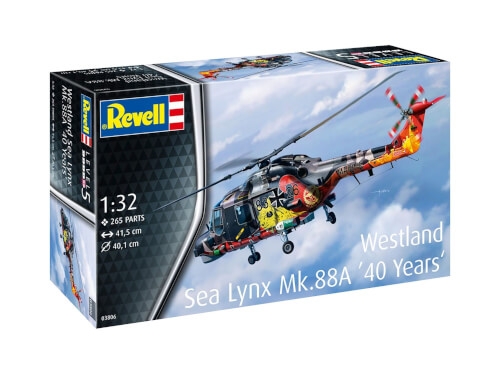 Revell 03806 Westland Sea Lynx MK.88 (40 years special edition), Revell 0Modellbausatz