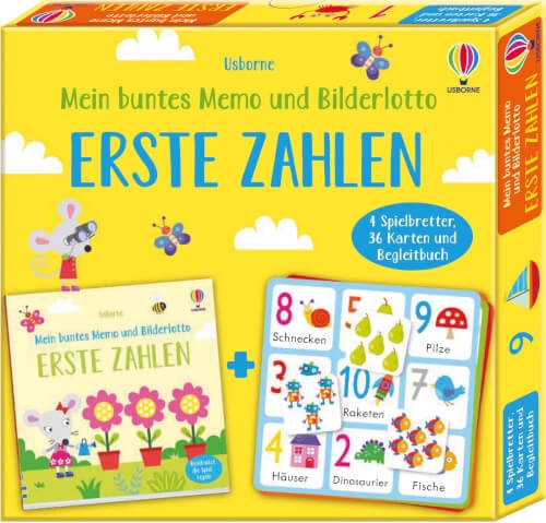 dtv 60532516 Mein buntes Memo und Bilderlotto: Erste Zahlen