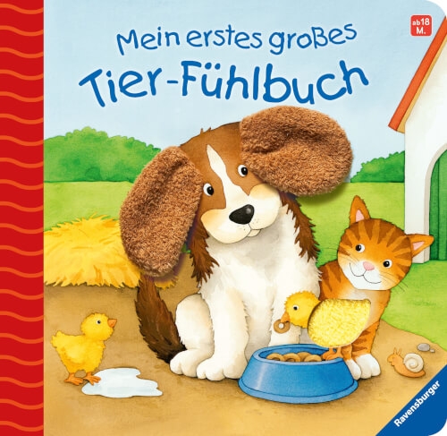 Ravensburger 43299 Mein erstes großes Tier-Fühlbuch