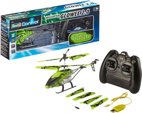 Revell 23940 RC Helikopter Glowee 2.0, Revell Control Ferngesteuerter Hubschrauber