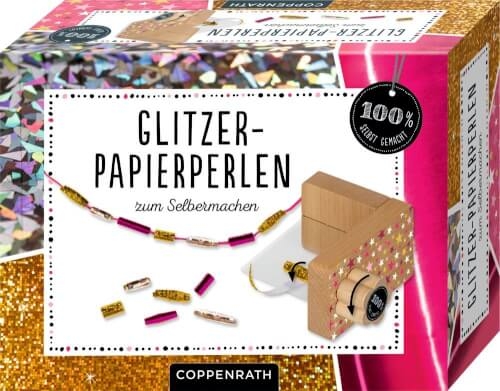 Coppenrath 72504 Glitzer-Papierperlen zum Selbermachen (100% s.g.)