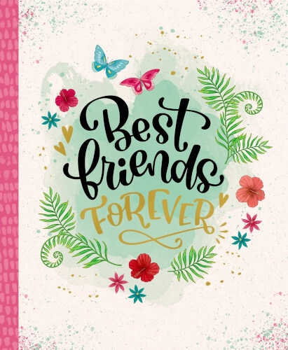 Coppenrath 72472 Freundebuch: Best friends forever (I love Paper)