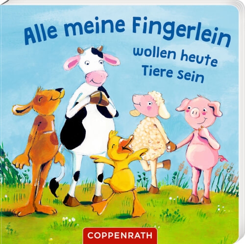 Coppenrath 95371 Fingerpuppen-Hand.-Set: Alle meine Fingerlein... (fühlen&b.)