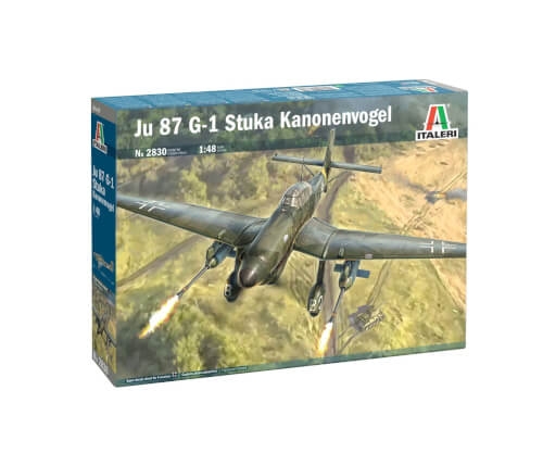 Italeri 510002830 1:48 Junker Ju-87G-1 Stuka Kanonenvogel