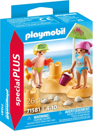 PLAYMOBIL 71581 Kids mit Sandburg