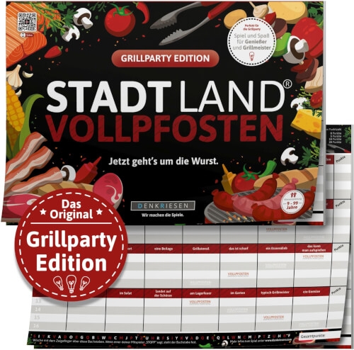 D & R Denkriesen DR_SL2017 STADT LAND VOLLPFOSTEN® - GRILLPARTY EDITION - Jetzt geht’s um die Wurst.