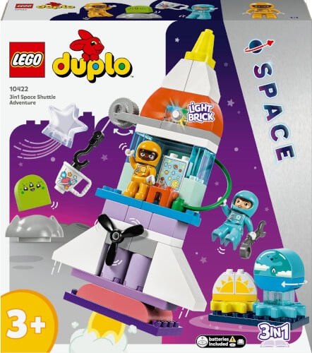 LEGO® Duplo 10422 3-in-1-Spaceshuttle für viele Abenteuer