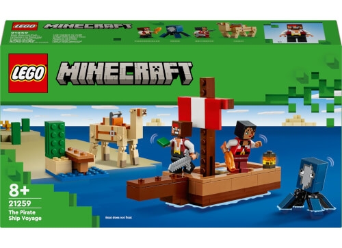 LEGO® Minecraft™ 21259 Die Piratenschiffreise