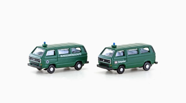 Lemke LC4353 VW T3 2er Set Bus BGS + Bahnpolizei