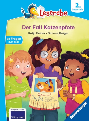 Ravensburger 46288 Leserabe - 2. Lesestufe: Der Fall Katzenpfote Erstlesetitel