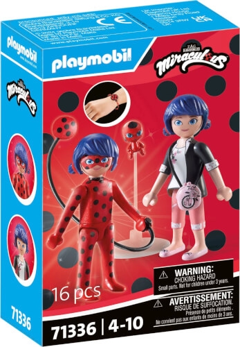 PLAYMOBIL 71336 Miraculous: Marinette & Ladybug