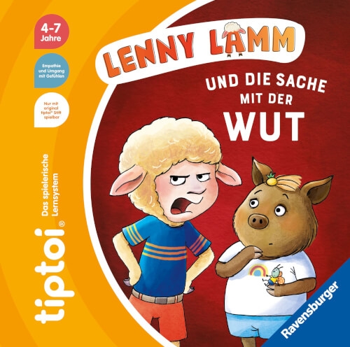 Ravensburger 49293 tiptoi® Lenny Lamm und die Sache mit der Wut tiptoi Bilderbuc