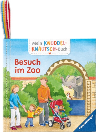 Ravensburger 42087 Mein Knuddel-Knautsch-Buch: robust, waschbar und federleicht. Praktisch für zu Ha