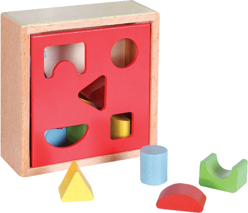 Vedes 40771140 Spielmaus Holz Steckbox 15 Steine