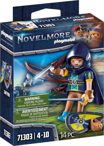 PLAYMOBIL 71303 Novelmore - Gwynn mit Kampfausrüstung