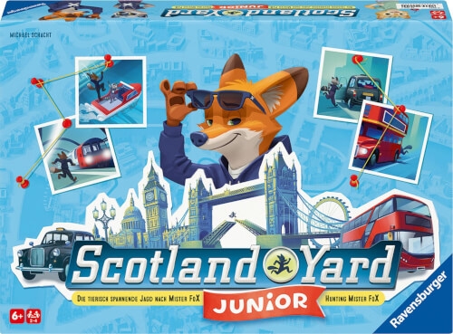 Ravensburger 22450 Scotland Yard Junior Lustige Kinderspiele Lustige Kinderspiele