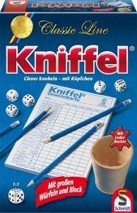 Schmidt 49203 Kniffel, mit großem Spielblock