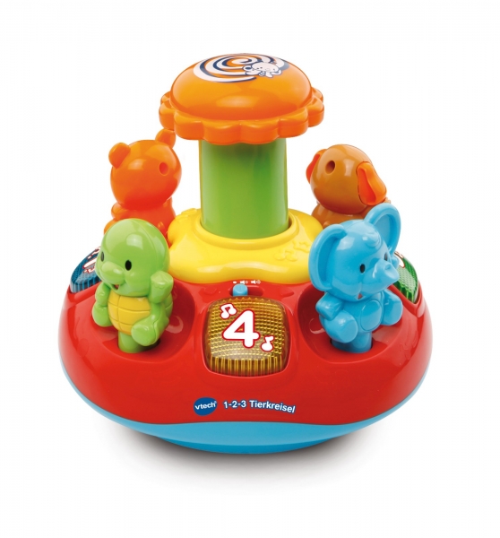 Vtech 80-186304 1 - 2 - 3 Tierkreisel