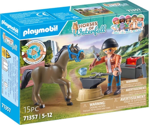 PLAYMOBIL 71357 Hufschmied Ben & Achilles