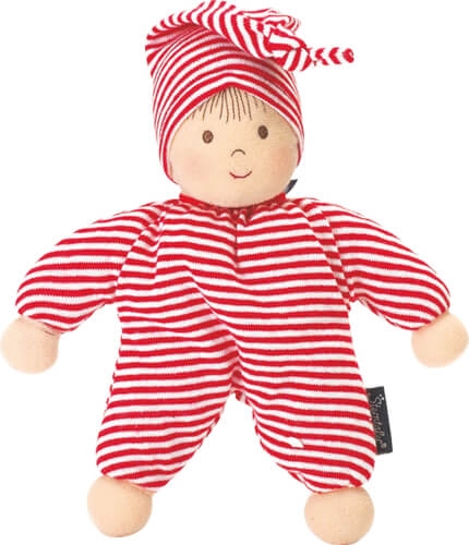 Sterntaler 30150000034 Spielpuppe ''Heiko'', ca. 27x18x4 cm, pink, ab 3 Jahre