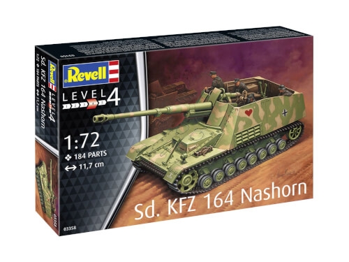 Revell 03358 Sd.Kfz. 164 Nashorn, Revell 0Modellbausatz