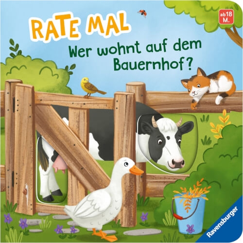 Ravensburger 41847 Rate mal: Wer wohnt auf dem Bauernhof? Pappbilderbuch über 5 Euro