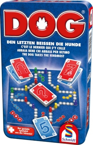 Schmidt Spiele 51428 DOG® Bring-Mich-Mit-Spiele in der Metalldose