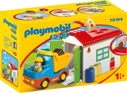 Playmobil 70184 LKW mit Sortiergarage