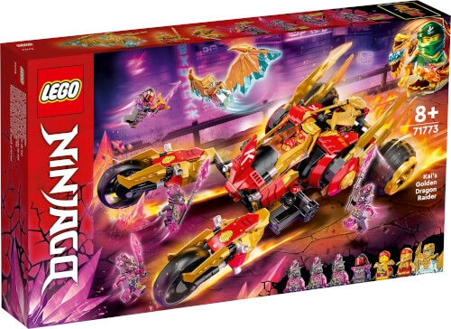 LEGO® NINJAGO® 71773 Kais Golddrachen-Raider