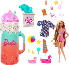 Mattel HRK57 Barbie Pop! Reveal Fruit Series Giftset - Tropical Smoothie