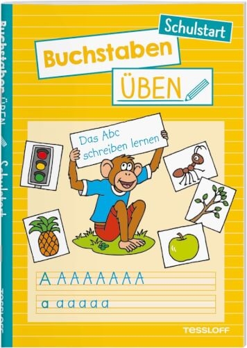 Tessloff 378867551 Buchstaben üben. Schulstart