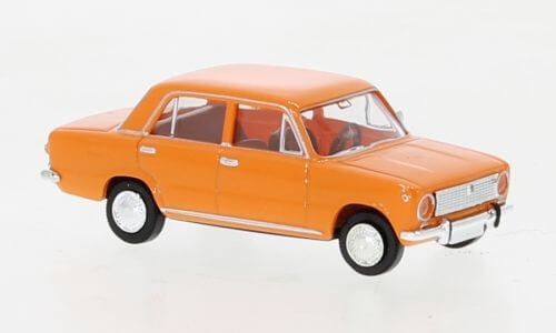 Brekina 22415 Fiat 124 orange, 1966