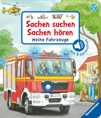 Ravensburger 43771 Sachen suchen, Sachen hören: Fahrzeuge