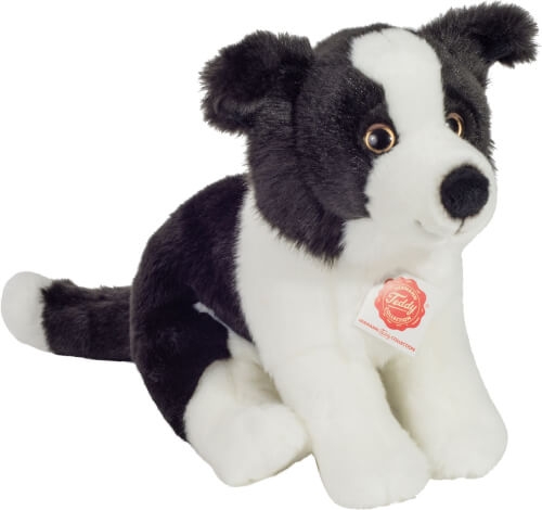 Teddy Hermann 91959 Border Collie Welpe sitzend 25 cm