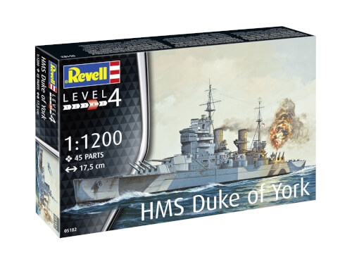 Revell 05182 Battleship HMS Duke of York, Revell 0Modellbausatz