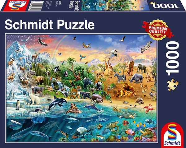 Schmidt Spiele 58324 Die Welt der Tiere