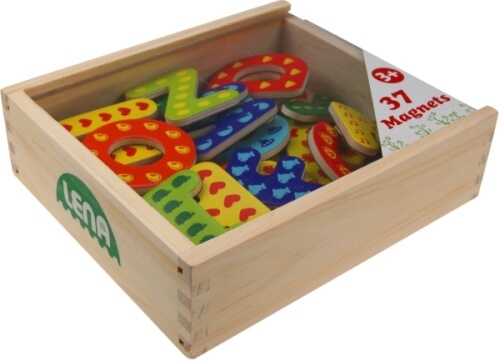 Simm Spielwaren 65823 Magnet Buchstaben aus Holz