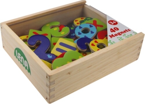 Simm Spielwaren 65824 Magnet Zahlen aus Holz